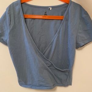 pacsun me to we wrap top